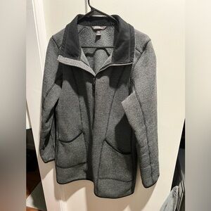 Eddie Bauer mid length very nice jacket.